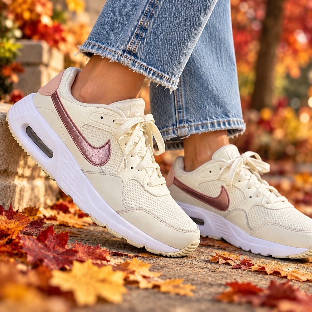 Nike Air Max SC SE Women’s 9 Sail Pink Oxford Rose Gold Sneakers DV6842-100